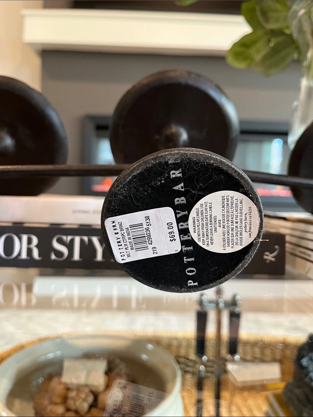 Pottery Barn set four